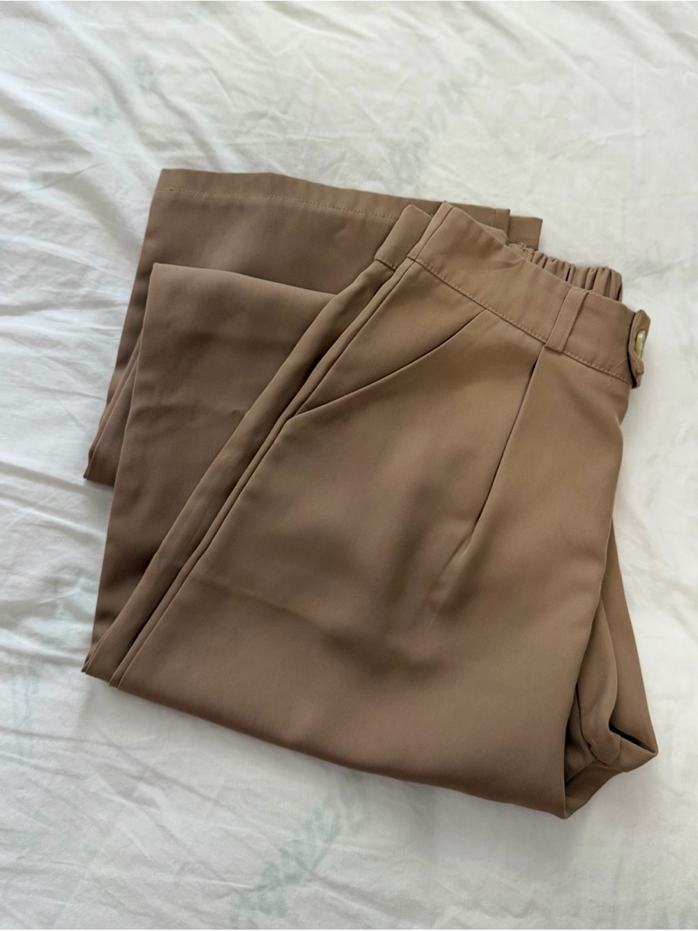 Women's High-Waist Dress Pants — Taupe